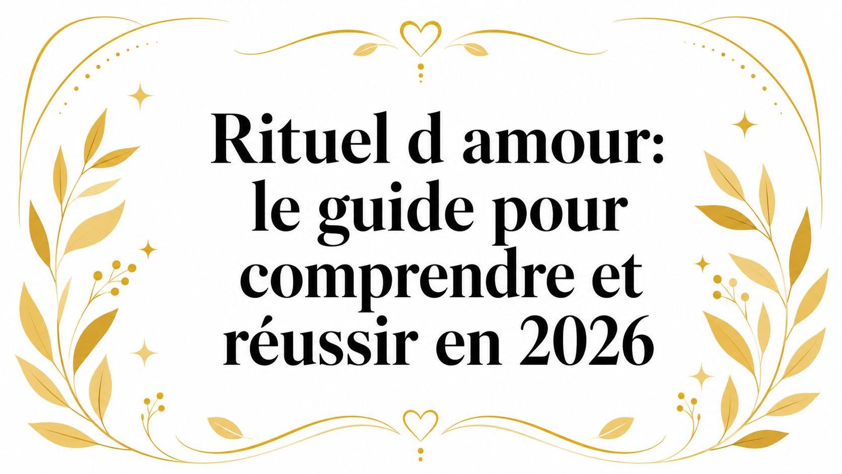 love ritual guide 2026 design