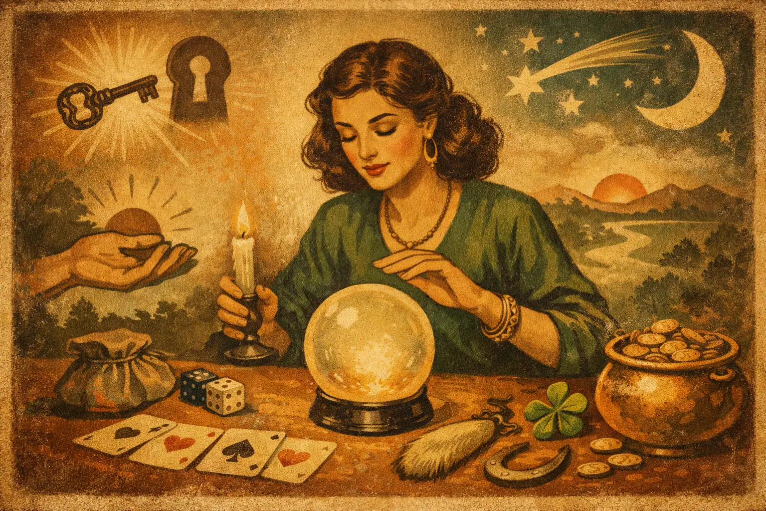 Rituel de chance pour débloquer sa vie