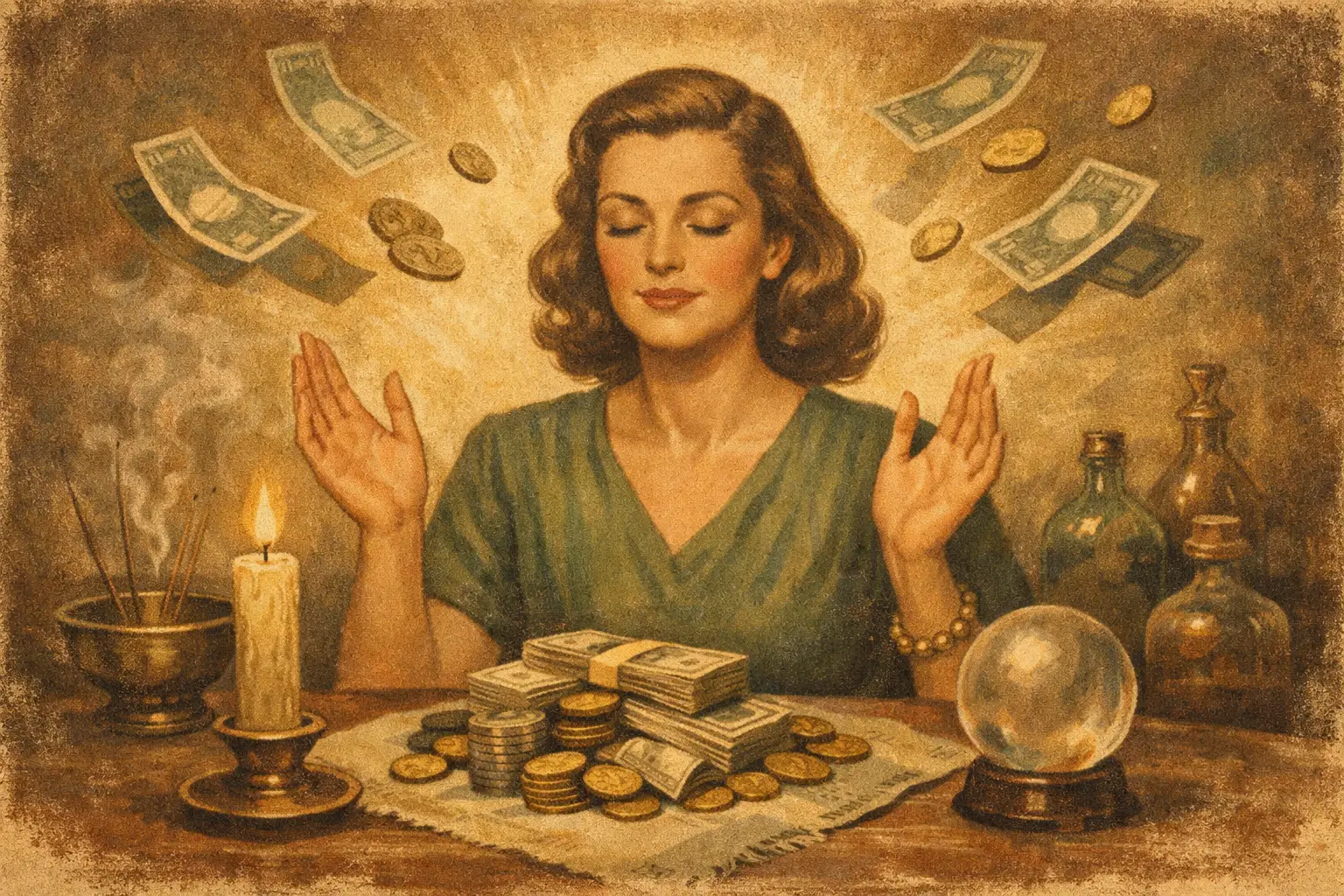 Rituel pour attirer l'argent rapidement