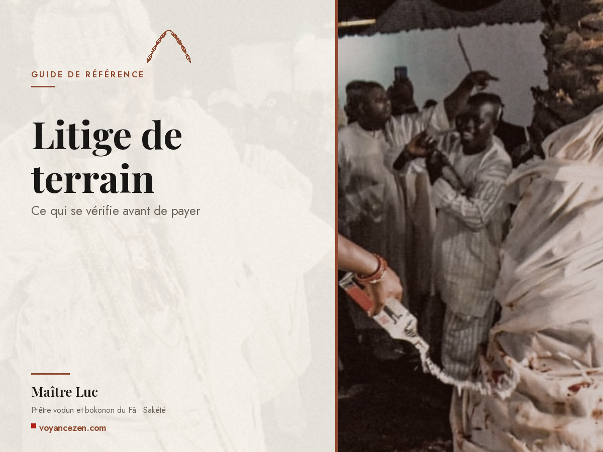 litige de terrain
