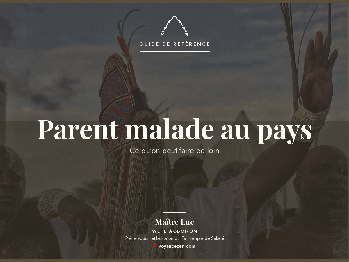 parent malade