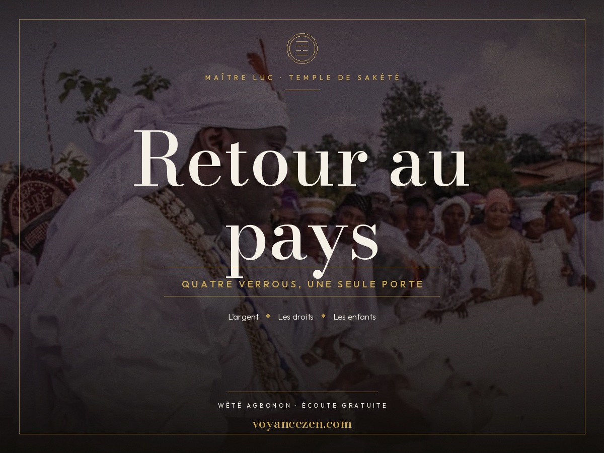 retour au pays
